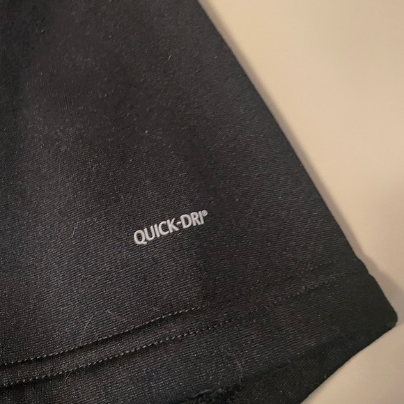 Gray/black Xertin short sleeve hooded zip-up with drawstrings - Picture 4 of 6